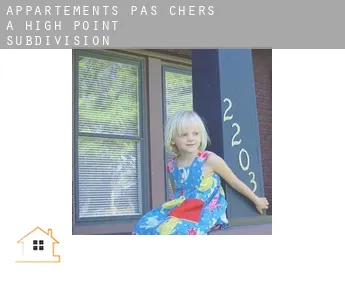 Appartements pas chers à  High Point Subdivision