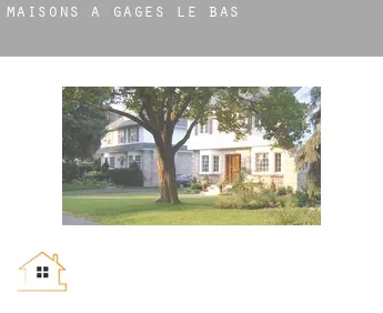 Maisons à Gages-le-Bas