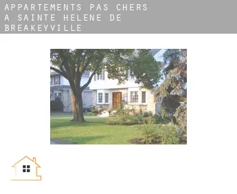 Appartements pas chers à  Sainte-Hélène-de-Breakeyville