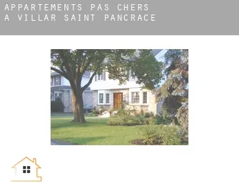 Appartements pas chers à  Villar-Saint-Pancrace