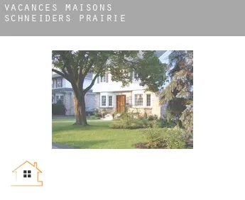 Vacances maisons  Schneiders Prairie