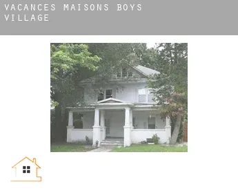 Vacances maisons  Boys Village