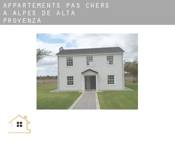 Appartements pas chers à  Alpes-de-Haute-Provence