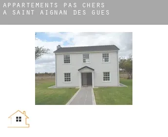 Appartements pas chers à  Saint-Aignan-des-Gués