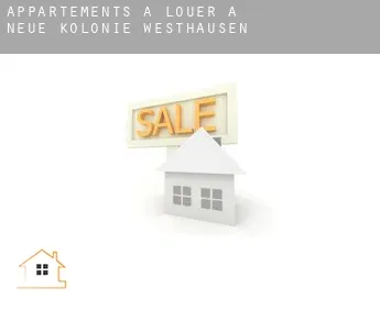 Appartements à louer à  Neue Kolonie Westhausen