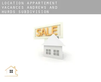 Location appartement vacances  Andrews and Hurds Subdivision