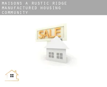 Maisons à  Rustic Ridge Manufactured Housing Community