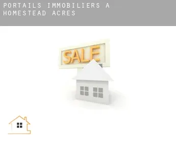 Portails immobiliers à  Homestead Acres