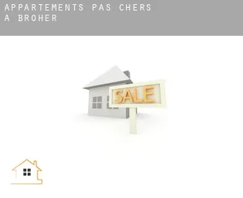 Appartements pas chers à  Broher