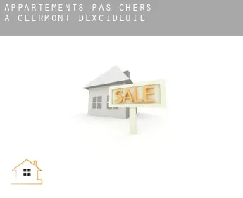 Appartements pas chers à  Clermont-d'Excideuil