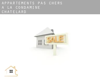 Appartements pas chers à  La Condamine-Châtelard