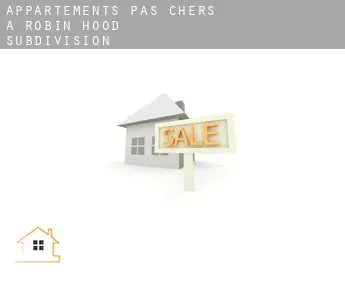 Appartements pas chers à  Robin Hood Subdivision