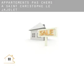 Appartements pas chers à  Saint-Christophe-le-Jajolet