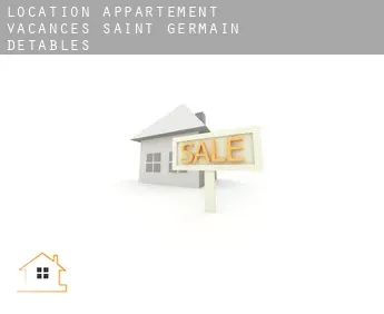 Location appartement vacances  Saint-Germain-d'Étables