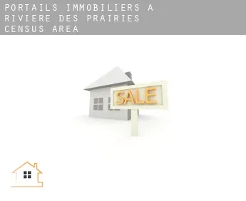 Portails immobiliers à  Rivière-des-Prairies (census area)