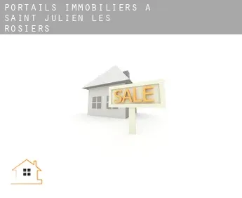 Portails immobiliers à  Saint-Julien-les-Rosiers