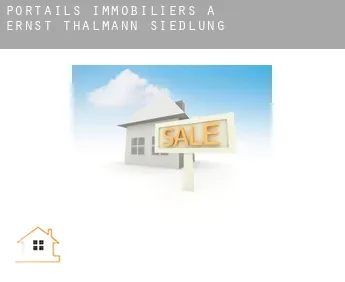 Portails immobiliers à  Ernst-Thälmann-Siedlung