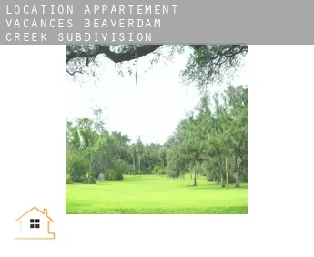 Location appartement vacances  Beaverdam Creek Subdivision