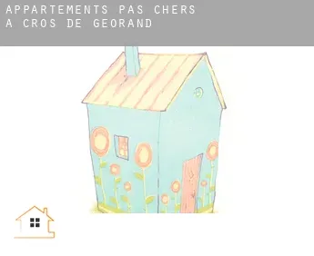 Appartements pas chers à  Cros-de-Géorand