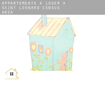 Appartements à louer à  Saint-Léonard (census area)