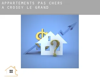 Appartements pas chers à  Crosey-le-Grand