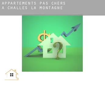Appartements pas chers à  Challes-la-Montagne
