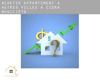 Acheter appartement à  Autres Villes à Cidra Municipio