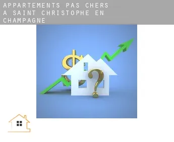 Appartements pas chers à  Saint-Christophe-en-Champagne