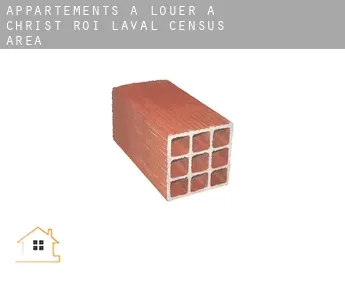 Appartements à louer à  Christ-Roi-Laval (census area)