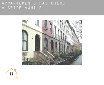 Appartements pas chers à  Abide Awhile