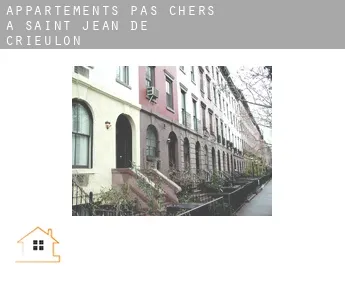 Appartements pas chers à  Saint-Jean-de-Crieulon