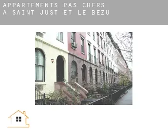 Appartements pas chers à  Saint-Just-et-le-Bézu