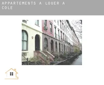 Appartements à louer à  Cole