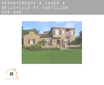 Appartements à louer à  Belleville-et-Châtillon-sur-Bar