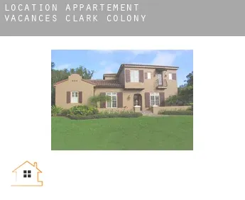 Location appartement vacances  Clark Colony