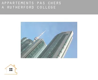 Appartements pas chers à  Rutherford College