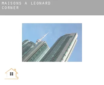 Maisons à  Leonard Corner