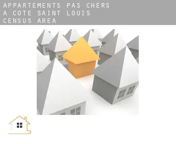 Appartements pas chers à  Côte-Saint-Louis (census area)