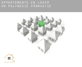 Appartements en louer en  Polynésie Française