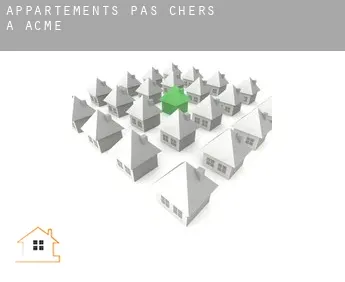 Appartements pas chers à  Acme