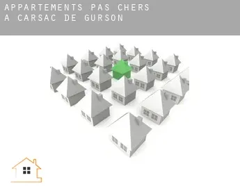 Appartements pas chers à  Carsac-de-Gurson