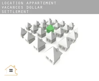 Location appartement vacances  Dollar Settlement