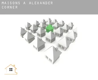 Maisons à  Alexander Corner