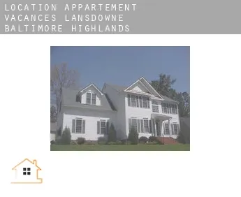 Location appartement vacances  Lansdowne-Baltimore Highlands