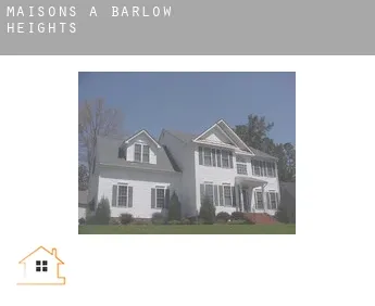Maisons à  Barlow Heights