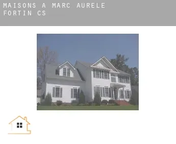 Maisons à  Marc-Aurèle-Fortin (census area)