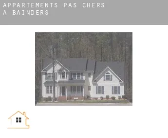 Appartements pas chers à  Bainders