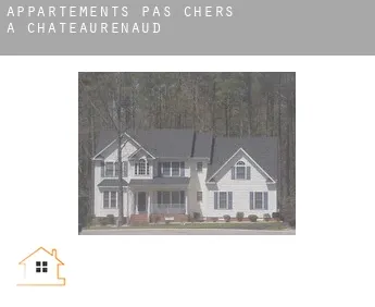 Appartements pas chers à  Châteaurenaud
