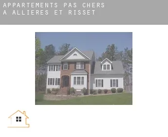 Appartements pas chers à  Allières-et-Risset