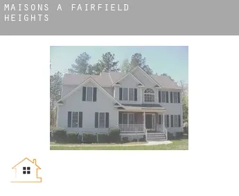 Maisons à  Fairfield Heights